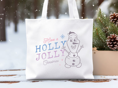 Have A Holly Jolly Christmas - Snowman SVG