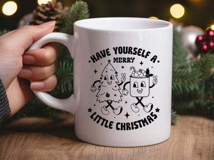 Have Yourself a Merry Little Christmas Retro SVG