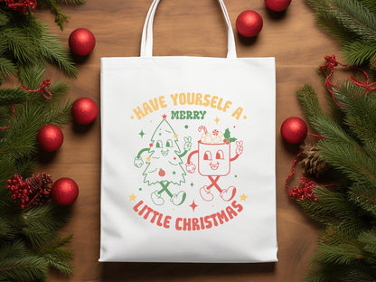 Have Yourself a Merry Little Christmas Retro SVG