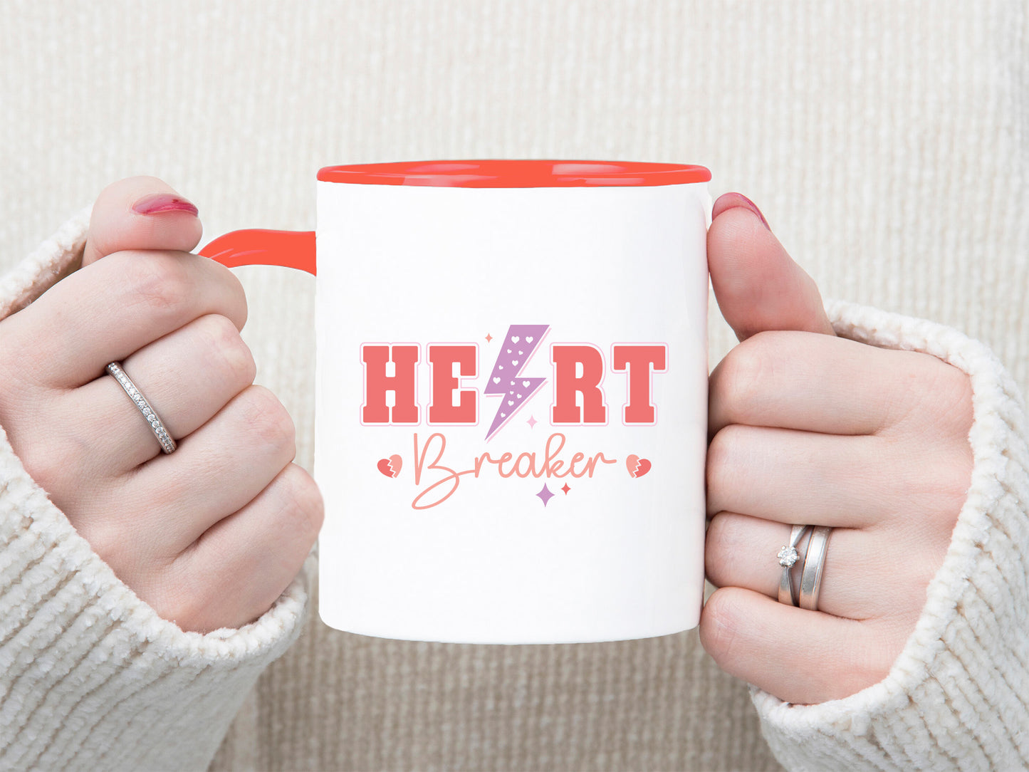 Heart Breaker - Retro Valentine SVG Vector