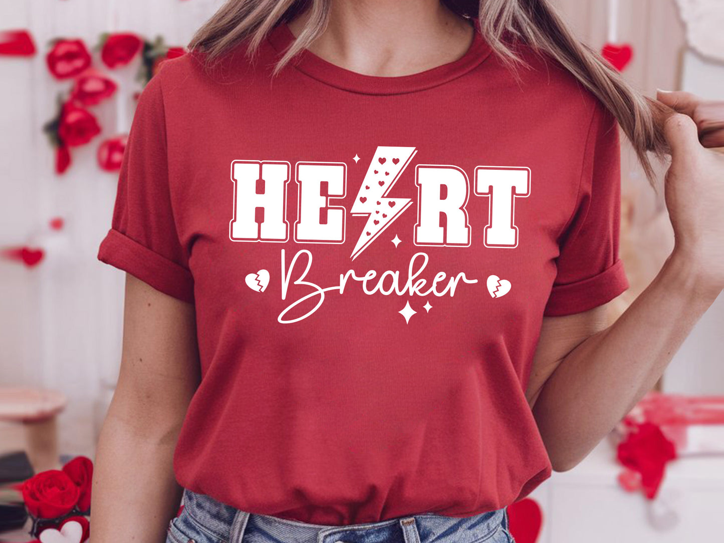 Heart Breaker - Retro Valentine SVG Vector