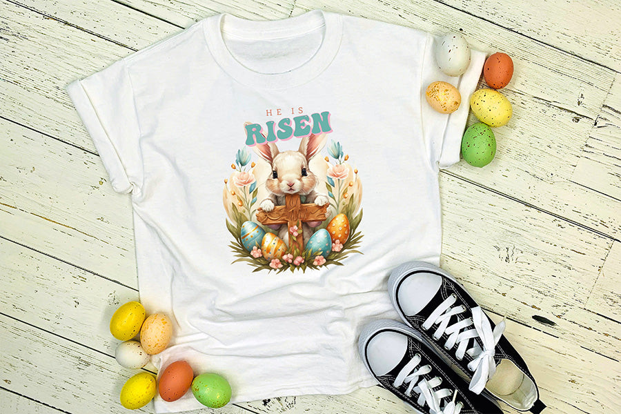 He is Risen | Easter Sublimation Design