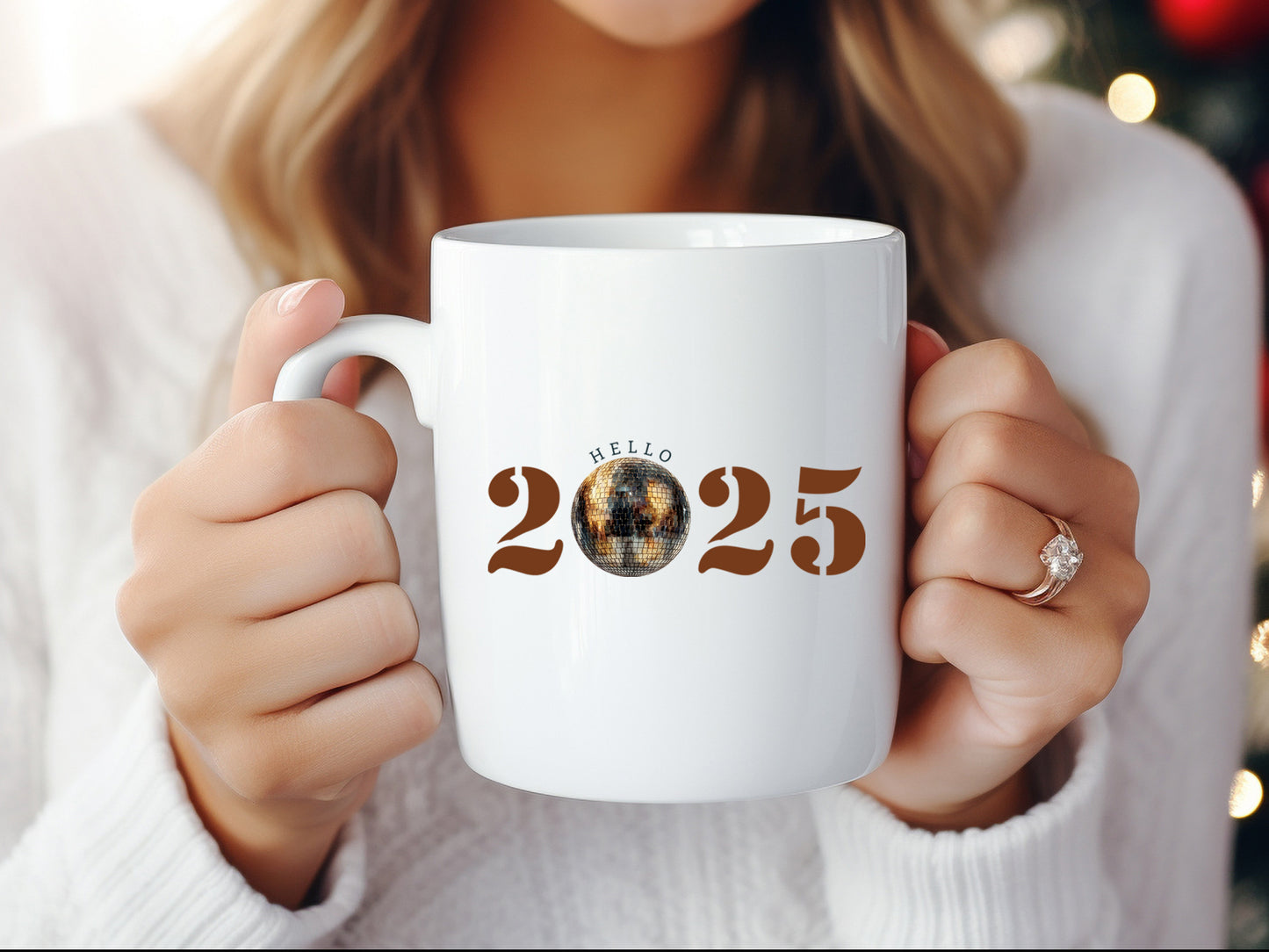 Hello 2025 - Vibrant New Year Sublimation PNG