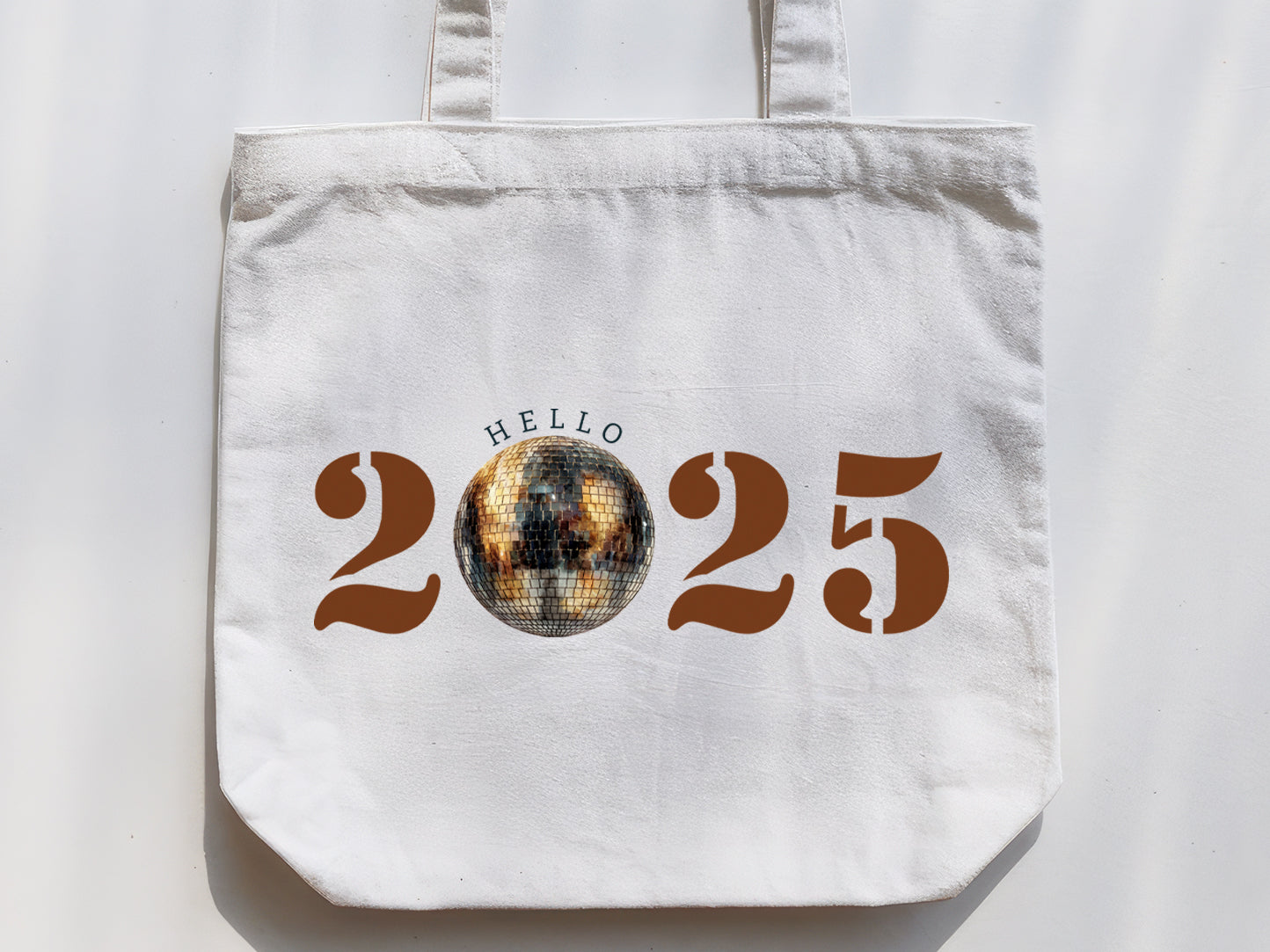 Hello 2025 - Vibrant New Year Sublimation PNG