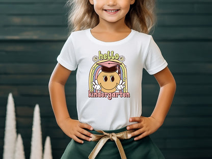 Hello Kindergarten - Groovy Back to School Sublimation