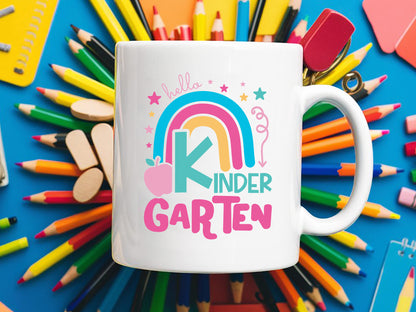 Hello Kindergarten, Back to School SVG Design