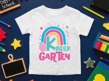 Hello Kindergarten, Back to School SVG Design