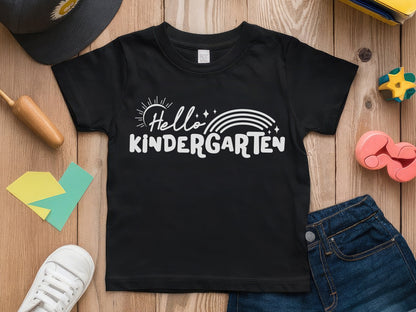 Hello Kindergarten, Back to School SVG File
