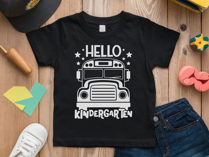 Hello Kindergarten, Back to School SVG