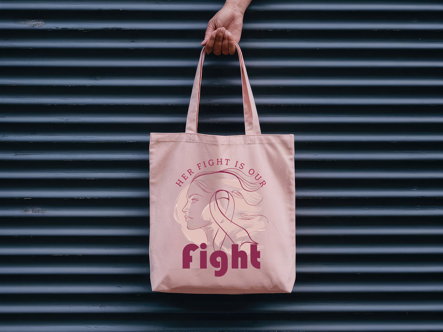 Her Fight is Our Fight - Breast Cancer Sublimation