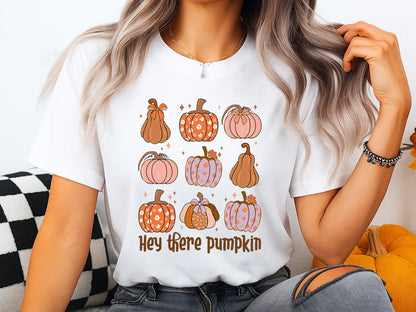 Hey There Pumpkin, Fall Coquette Bow Sublimation