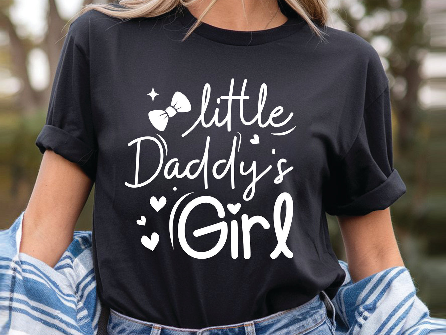 High-Quality Daddy's Little Girl SVG Cut File