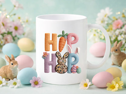 Hip Hop, Faux Yarn Easter Sublimation Design