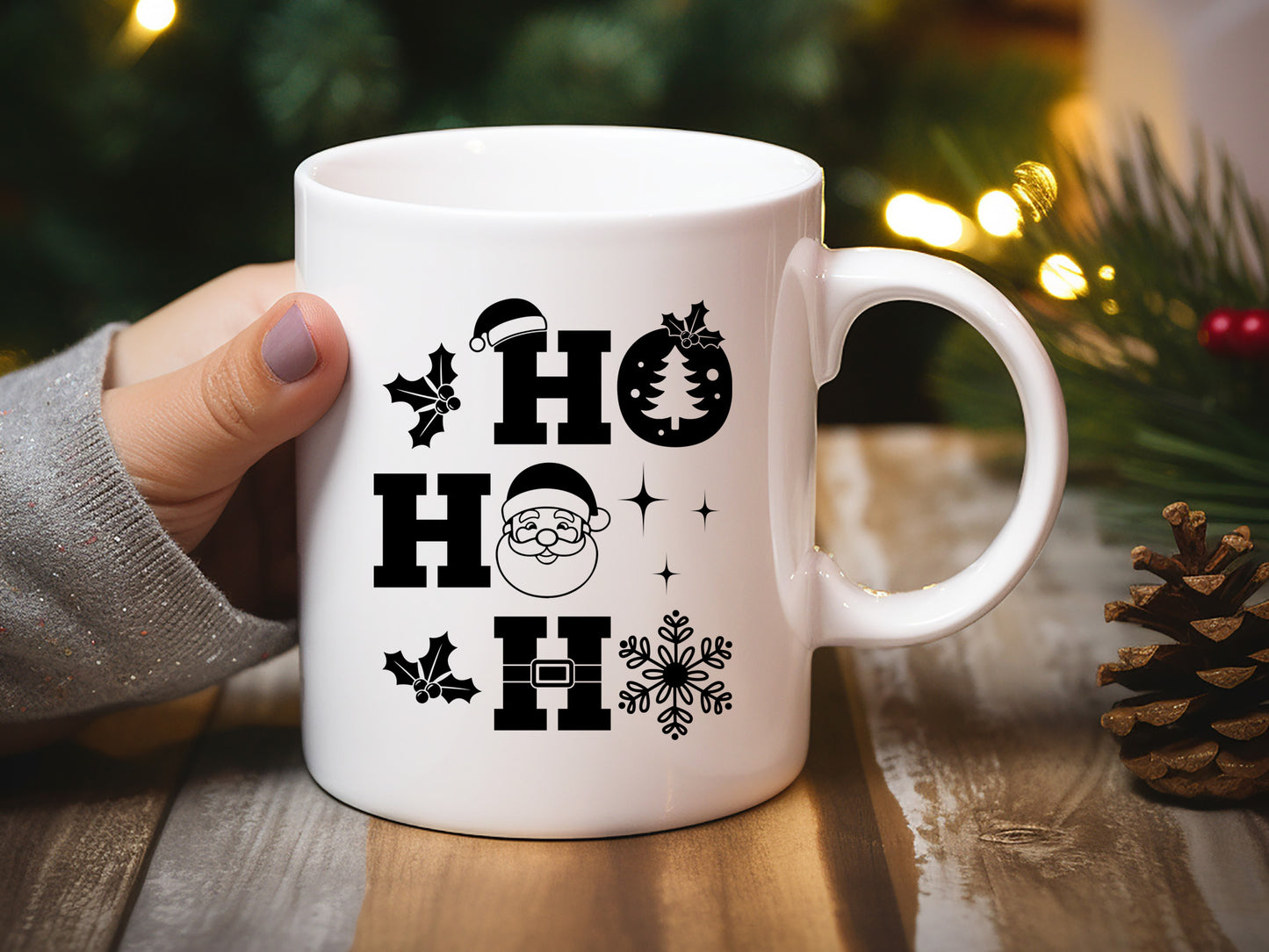 Ho Ho Ho - Unique Christmas SVG Design