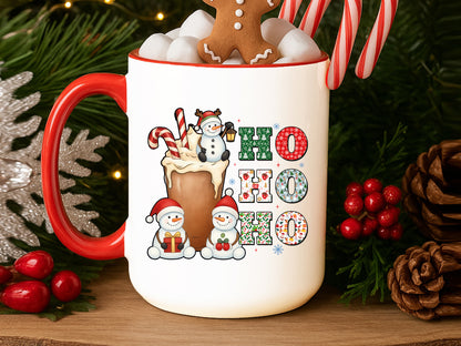 Ho Ho Ho, Snowman Christmas PNG Sublimation