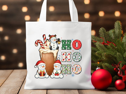 Ho Ho Ho, Snowman Christmas PNG Sublimation