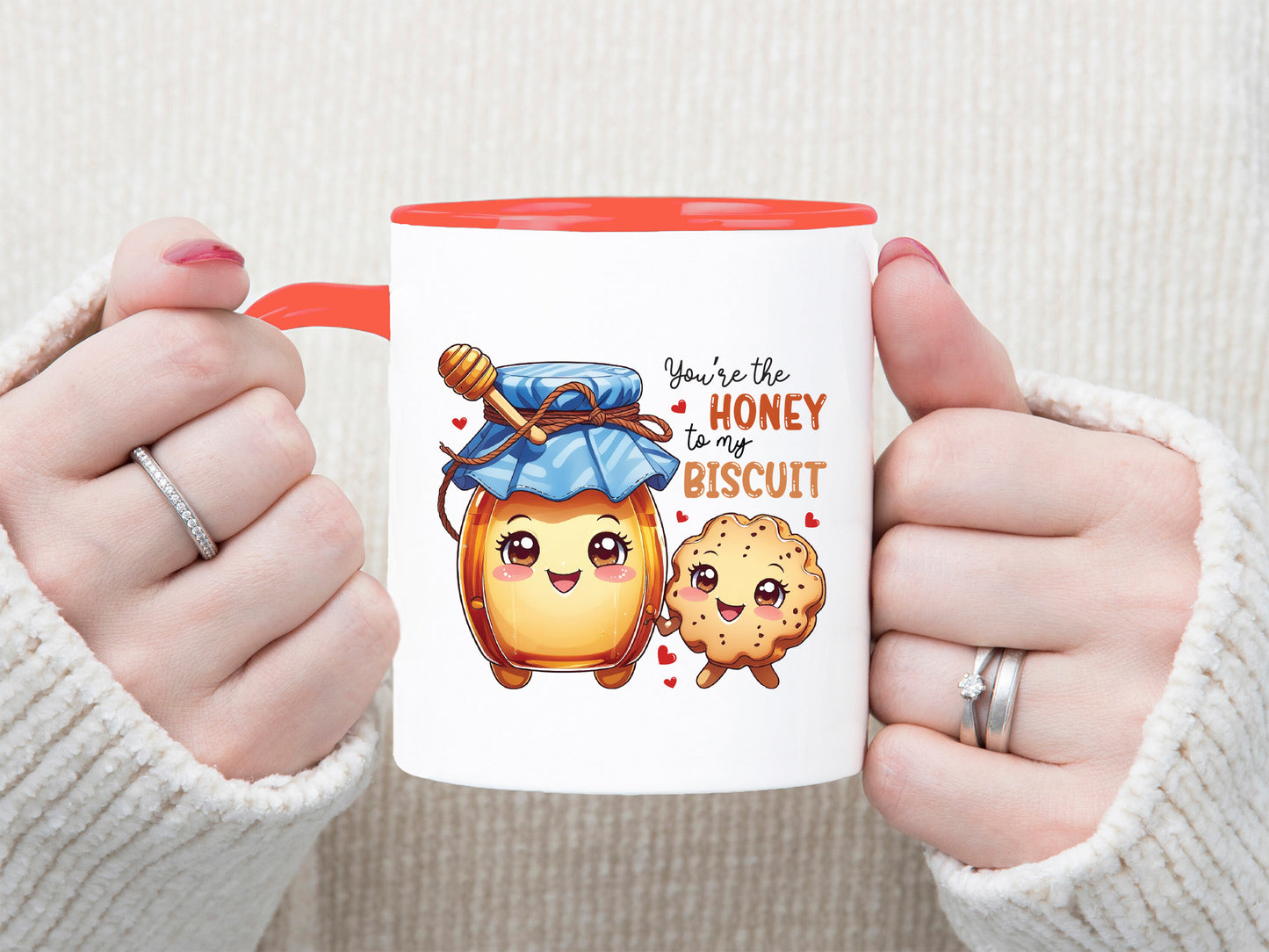 Honey to My Biscuit Valentines Food Funny Sublimation