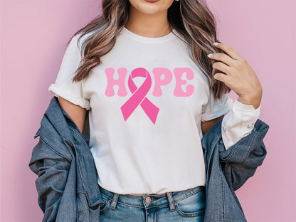 Hope - Breast Cancer Awareness SVG File