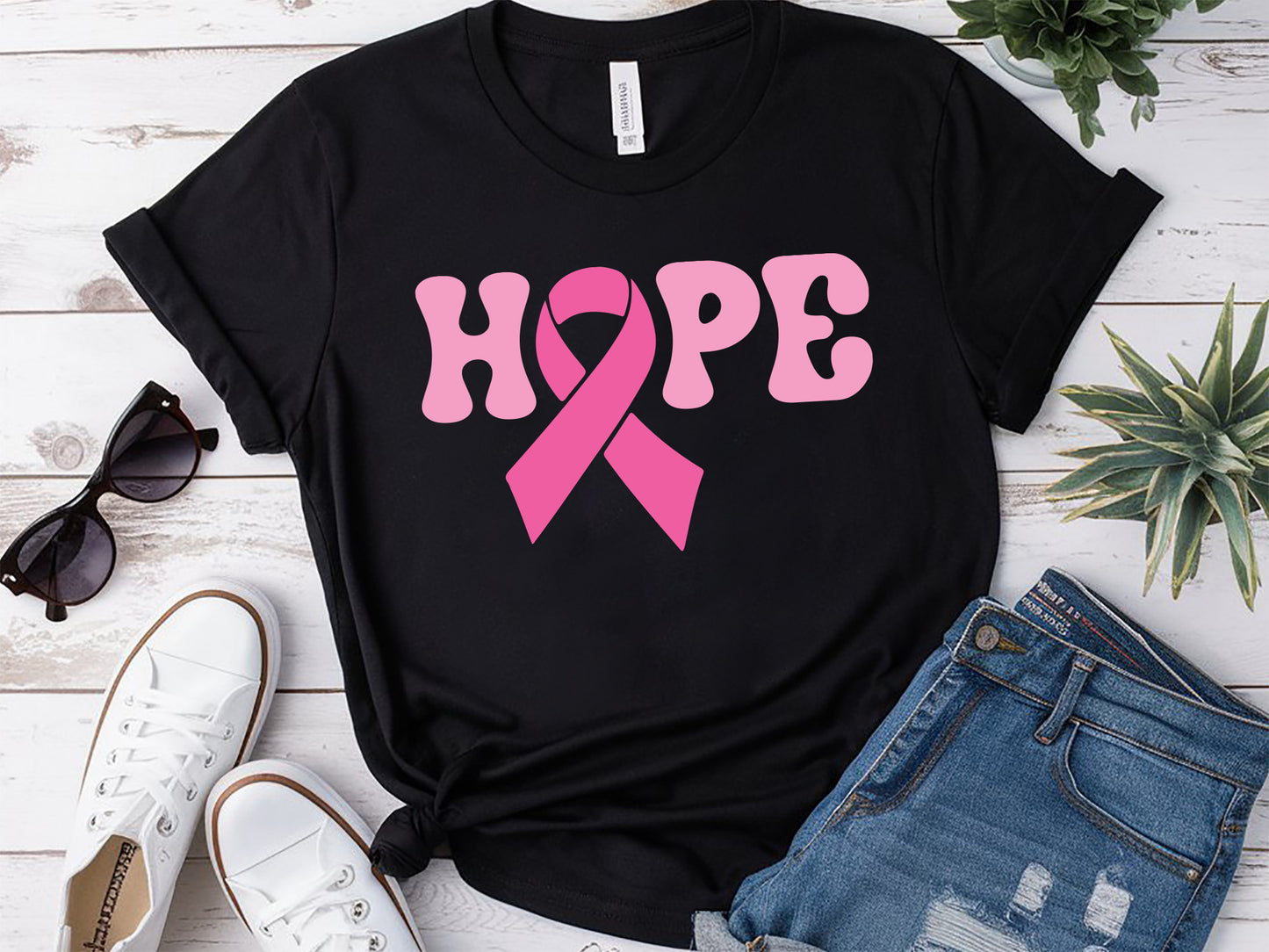 Hope - Breast Cancer Awareness SVG File