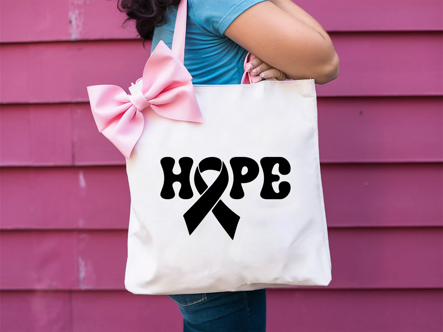 Hope - Breast Cancer Awareness SVG File