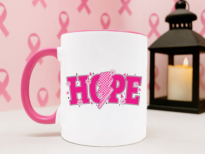 Hope Breast Cancer Preppy Sublimation Design