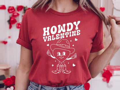 Howdy Valentine - Retro Valentine's Day SVG File