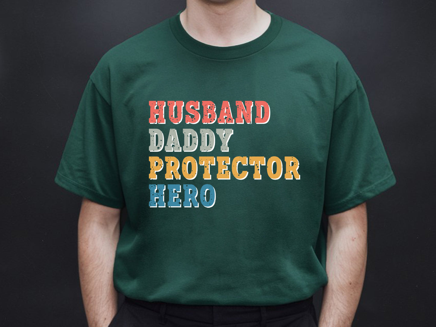 Husband Daddy Protector Hero PNG Sublimation