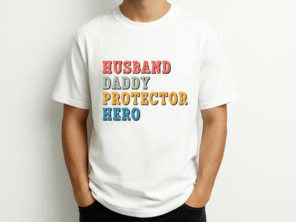 Husband Daddy Protector Hero PNG Sublimation