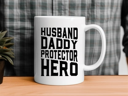 Husband Daddy Protector Hero, Fathers Day SVG