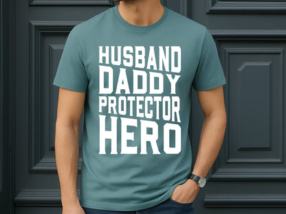 Husband Daddy Protector Hero, Fathers Day SVG