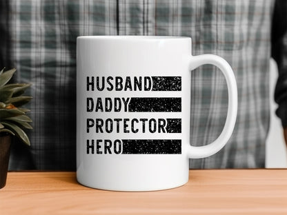 Husband Daddy Protector Hero, Free Fathers Day SVG