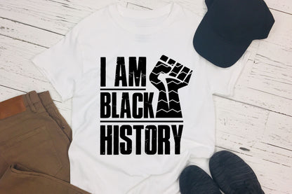 I Am Black History - Juneteenth Quote SVG