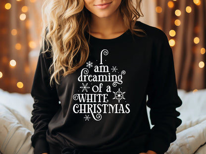 I Am Dreaming Of A White Christmas SVG Cut File