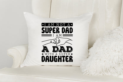 I Am Not A Super Dad, Father's Day Fist Bump SVG