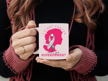 I Fight Cancer What's Your Superpower - Breast Cancer PNG