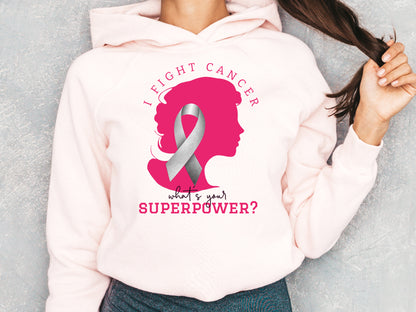 I Fight Cancer What's Your Superpower - Breast Cancer PNG