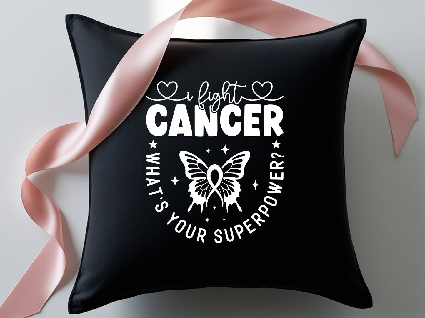 I Fight Cancer What's Your Superpower - Breast Cancer SVG