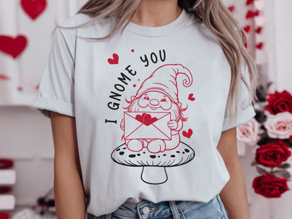 I Gnome You - Valentine SVG Quote