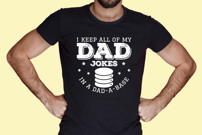 I Keep All of My Dad Jokes, Funny Fathers Day SVG