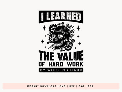 I Learned the Value of Hard Work, SVG Labor Day