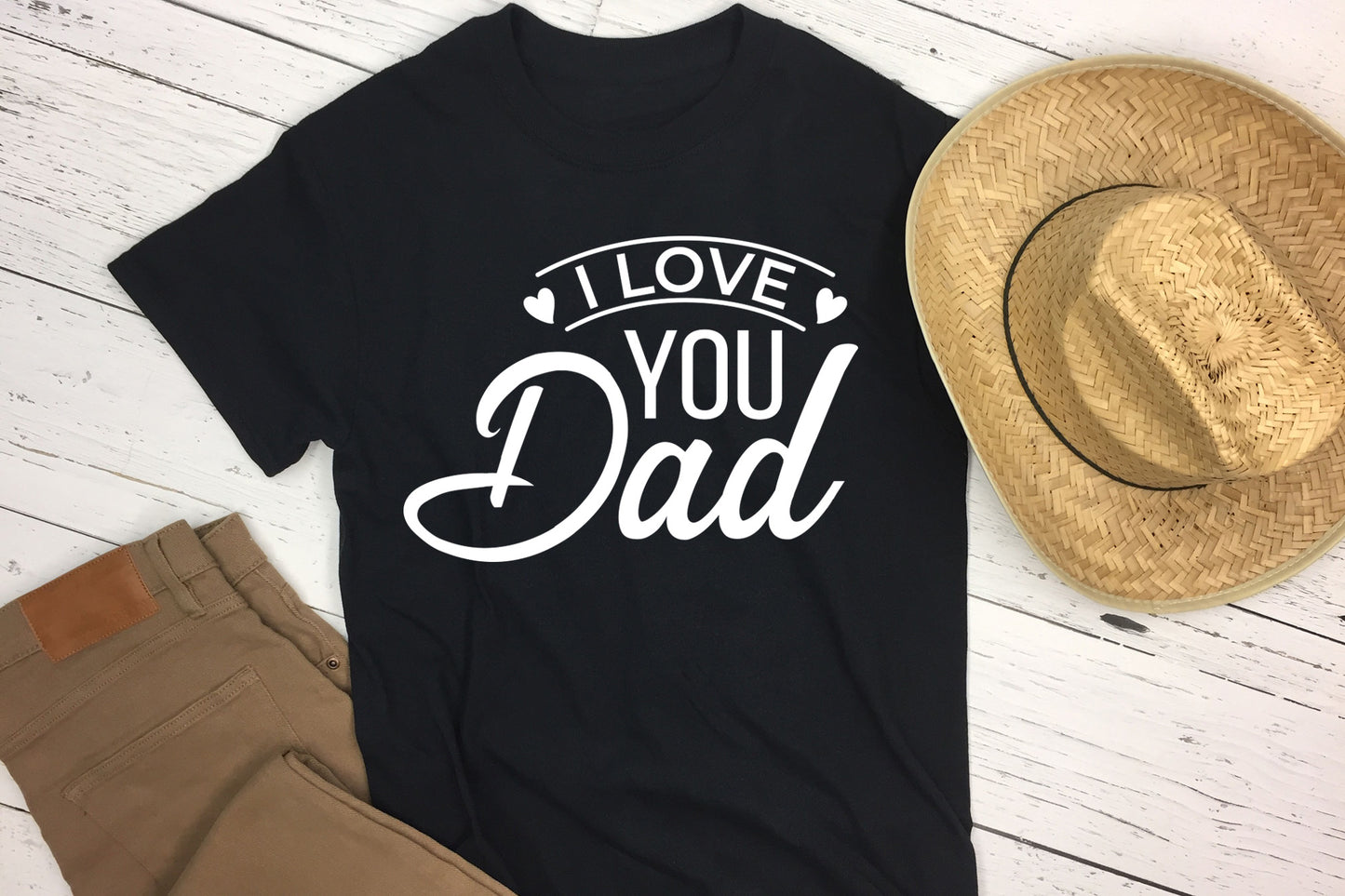 I Love You Dad, Mothers Day Vector SVG