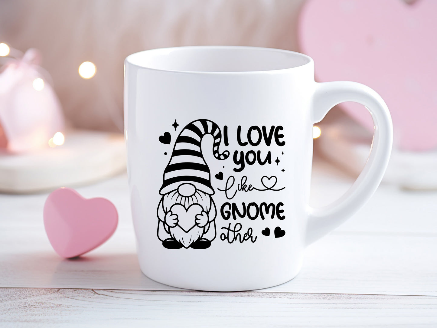 I Love You Like Gnome Other - Valentine SVG