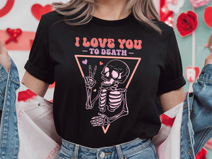 I Love You to Death - Funny Retro Valentine SVG