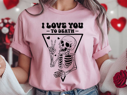 I Love You to Death - Funny Retro Valentine SVG