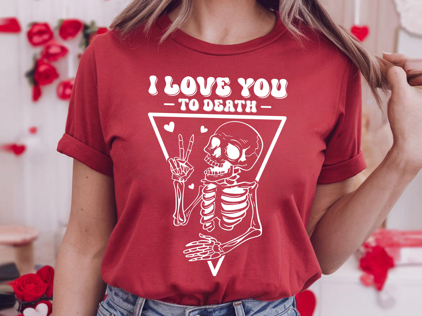 I Love You to Death - Funny Retro Valentine SVG