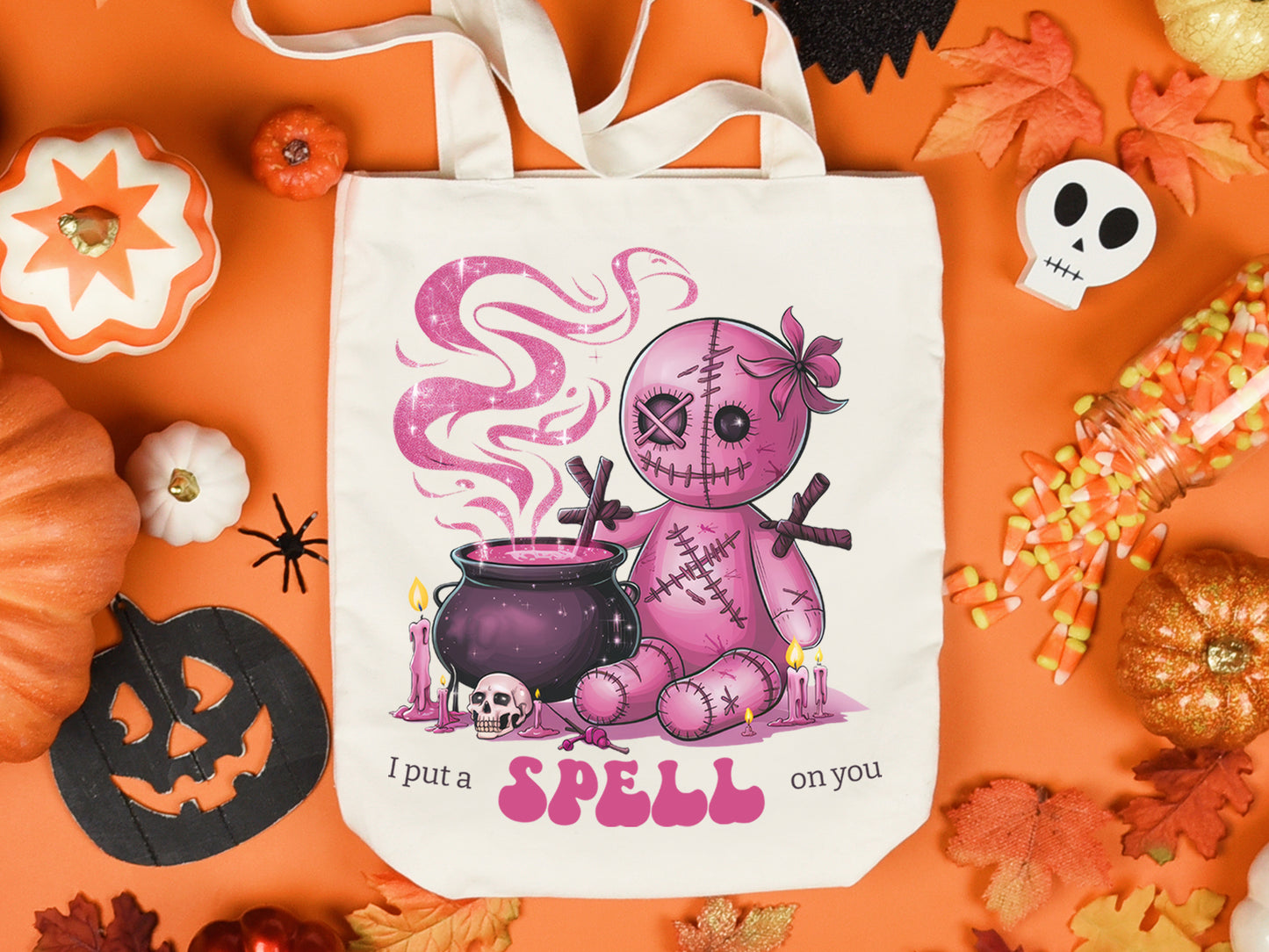 I Put a Spell on You - Pink Halloween Sublimation