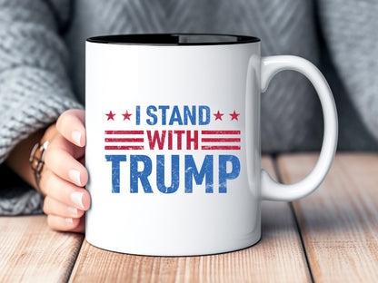 I Stand with Trump PNG Sublimation