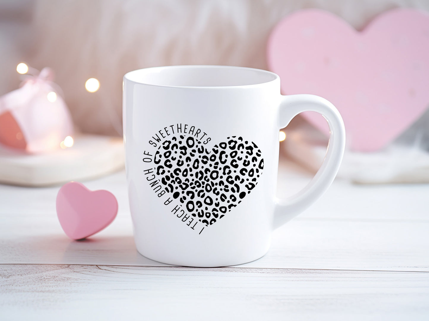 I Teach A Bunch of Sweethearts - Teacher Valentine SVG