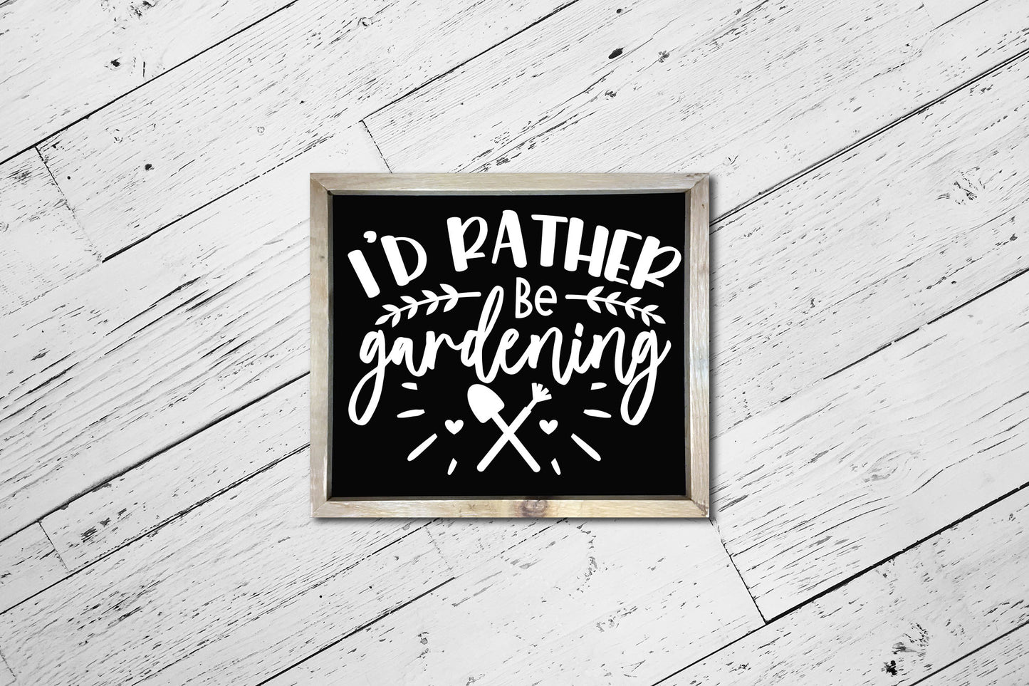 I'd Rather Be Gardening SVG File