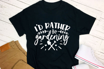 I'd Rather Be Gardening SVG File
